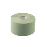 1 roll of waterproof and mold proof toilet sealing strip, kitchen bathroom self-adhesive sealing tape, bathroom waterproof tape Design & Casa Green 3.2M 38mm