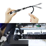 116 in 1 Precision Screwdriver Set Magnetic Screw Driver Bit for IPhone PC Watch Glasses Professional Repair Tool Kit Black Design & Casa 
