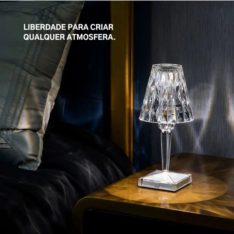 Abajur de Mesa Led Sem Fio 3 em 1 Premium Abajur de Mesa Led Sem Fio 3 em 1 Premium LightHousi 