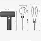 Batedeira Elétrica Portátil Sem Fio Batedeira Elétrica Portátil Sem Fio Design & Casa 