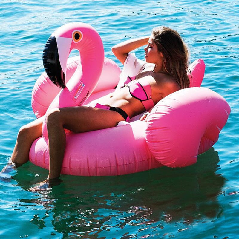 Boia de Piscina Flamingo Inflável Boia de Piscina Flamingo Inflável Design & Casa 