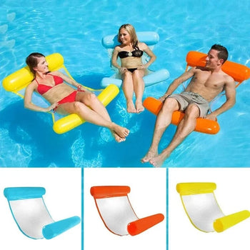 Boia de Piscina Para Deitar Cama Flutuante Coleção Jardim>Piscina-Boia de Piscina Para Deitar Cama Flutuante Design & Casa Laranja 