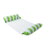 Boia de Piscina Para Deitar Cama Flutuante Coleção Jardim>Piscina-Boia de Piscina Para Deitar Cama Flutuante Design & Casa Listrado Verde 