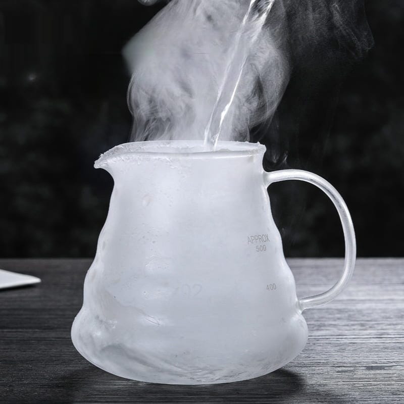 Bule de Café de Vidro Borossilicato com Coador de Café tipo Hario V60 Bule de Café de Vidro Borossilicato com Coador de Café tipo Hario V60 POLIHOUSI 