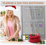 Calendário Magnético Planner em Acrílico + 6 Canetas Brinde Calendário Magnético Planner em Acrílico + 6 Canetas Brinde Design & Casa 