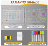 Calendário Magnético Planner em Acrílico + 6 Canetas Brinde Calendário Magnético Planner em Acrílico + 6 Canetas Brinde Design & Casa 