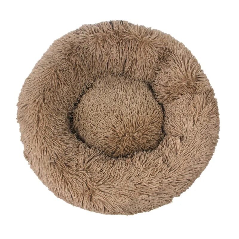 Cama Nuvem Pet 50 CM Modelo Donut Cama Nuvem Pet 50 CM Modelo Donut Design & Casa Marrom Claro M 50CM 