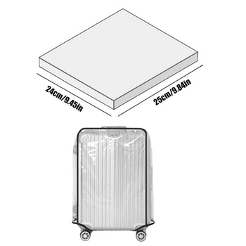 Capa Protetora À Prova D'Água para Mala de Viagem Coleção Organizadores para viagem- Capa Protetora À Prova D'Água para Mala de Viagem Design & Casa 