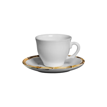 Conjunto Xícara de Café C/Pires Bambu 6pcs Conjunto Xícara de Café C/Pires Bambu 6pcs Design & Casa 