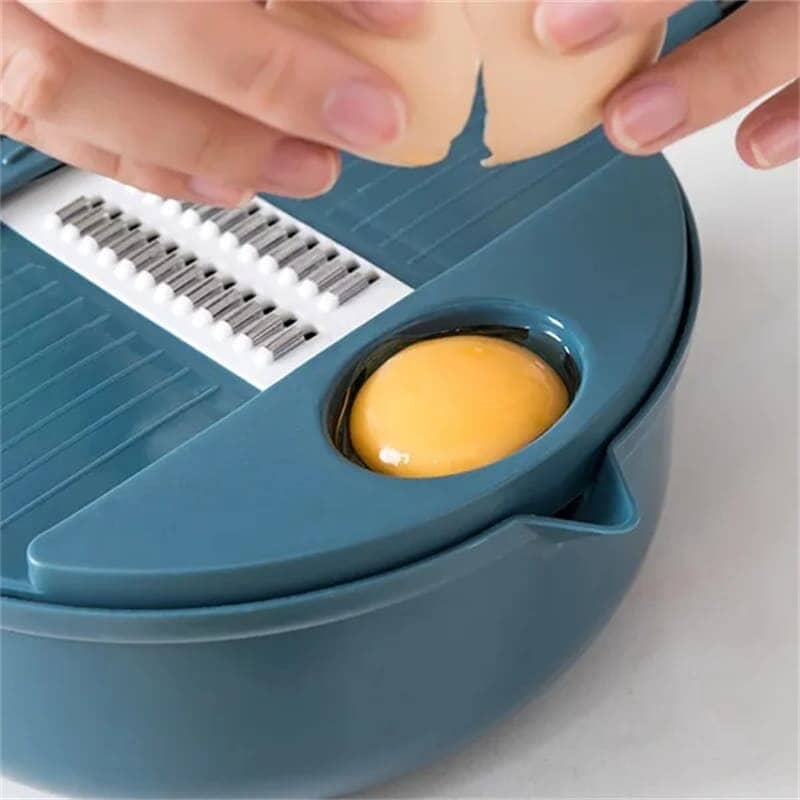 Cortador e Ralador de Legumes Multifuncional Multifuncional Cortador e Ralador de Legumes Polihousi LightHousi 