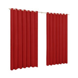 Cortina Corta Luz Falso Blackout 2.00x1.40m Cortina Corta Luz Falso Blackout 2.00x1.40m Design & Casa Vermelho 