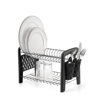 Escorredor de Louça Com Porta Talheres Não Enferruja Escorredor de Louça Com Porta Talheres Não Enferruja Design & Casa 