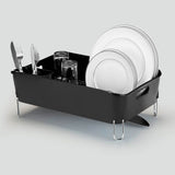 Escorredor de Louças Preto Com Porta Talheres Escorredor de Louças Preto Com Porta talheres Design & Casa 