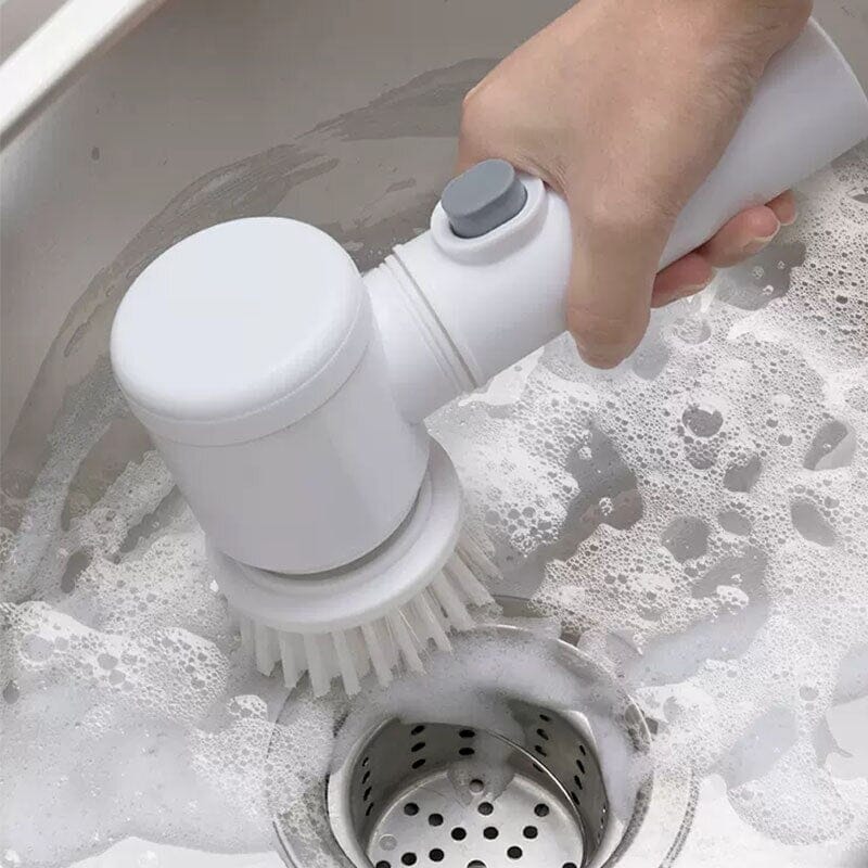 Escova de Limpeza Elétrica Sem Fio | Design & Casa