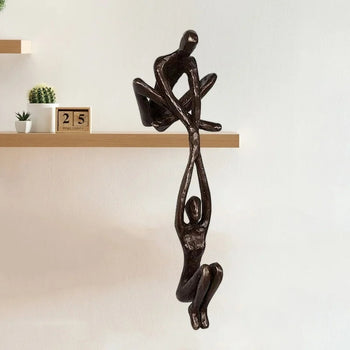 Escultura de Decoração Homem e Mulher em Resina Coleção Decoração - Escultura de Decoração Homem e Mulher em Resina Design & Casa Escultura de Decoração Homem e Mulher em Resina 