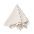 Guardanapo Elegante Listrado de Algodão Coleção Mesa Posta- Guardanapo Elegante Listrado de Algodão Design & Casa 
