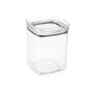 Hermético Quadrado Tripla Vedação 1,8 L Coleção Potes Hernéticos- Hermético Quadrado Tripla Vedação 1,8 L Design & Casa 