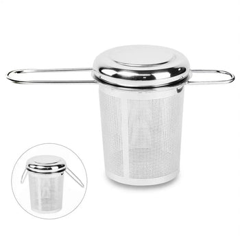 Infusor De Chá Com Coador De Chá Em Inox Infusor De Chá Com Coador De Chá Em Inox LightHousi 