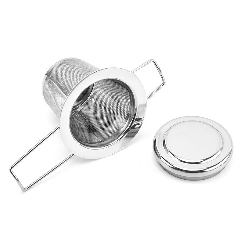 Infusor De Chá Com Coador De Chá Em Inox Infusor De Chá Com Coador De Chá Em Inox LightHousi 