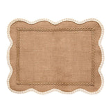 Jogo Americano Dina Juta Retangular Coleção Jogo Americano- Jogo Americano Dina Juta Retangular Design & Casa 