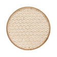 Jogo Americano Redondo Rattan Natural Coleção Mesa posta- Jogo Americano Redondo Rattan Natural Design & Casa 