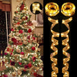 Kit 2x Natal Aramada com LED Dourada Fita de Natal Aramada com LED - Coleção Natal Design & Casa Duas Fitas de Natal Aramadas em LED 