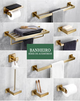 Kit Acessórios Para Banheiro Luxo Banheiro 09 - Kit Acessórios Para Banheir Design & Casa 