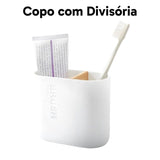 Kit para Banheiro Bambu Branco - Diversas Peças Kit para Banheiro Bambu Branco - Diversas Peças Design & Casa 