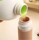 Kit Portáteis Silicone Porta Shampoo 90ml - Travel Easy Design & Casa 