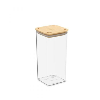 Kit Pote Hermético Bambu 1,2L Design & Casa 