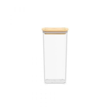 Kit Pote Hermético Bambu 1,2L Design & Casa 