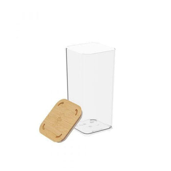 Kit Pote Hermético Bambu 1,2L Design & Casa 