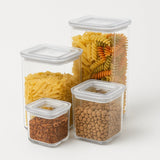 Kit Potes Herméticos Modo | Leve 4, Pague 3 Coleção Potes Organizadores- Kit Potes Herméticos Modo | Leve 4, Pague 3 Design & Casa 