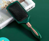 KLINA Hair Massage Air Cushion Comb Brush Scalp Hairbrush Detangle Anti Static Salon SPA Hairdressing Styling Tool Oval Round Design & Casa 