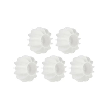 Laundry Ball Reusable Silicone Clothes Hair Cleaning Tools Pet Hair Remover Washing Machine Cat Hair Catcher Laundry Ball Design & Casa JIT-003-5PCS-White 