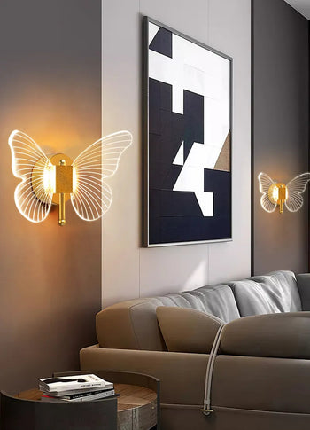 Luminaria Borboleta de Led Luminaria Borboleta de Led Design & Casa 