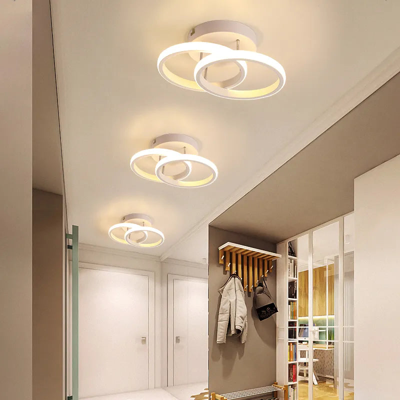 Luminária de Teto em Led Lustre 16 - Luminária de Teto em LED Design & Casa Branco - Losango 