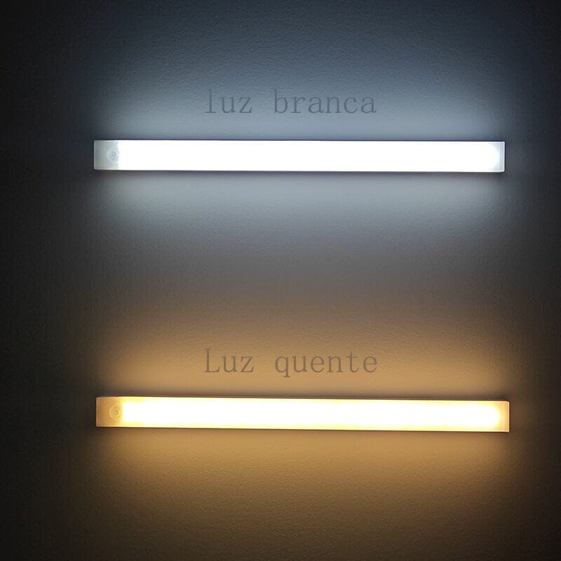 Luminária LED Sem Fio com Fixação Adesiva Luminária LED Sem Fio com Fixação Adesiva Design & Casa 