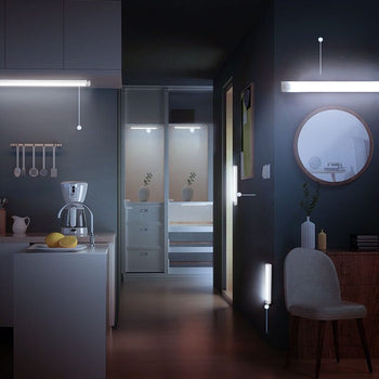 Luminária LED Sem Fio com Fixação Adesiva Luminária LED Sem Fio com Fixação Adesiva Design & Casa 