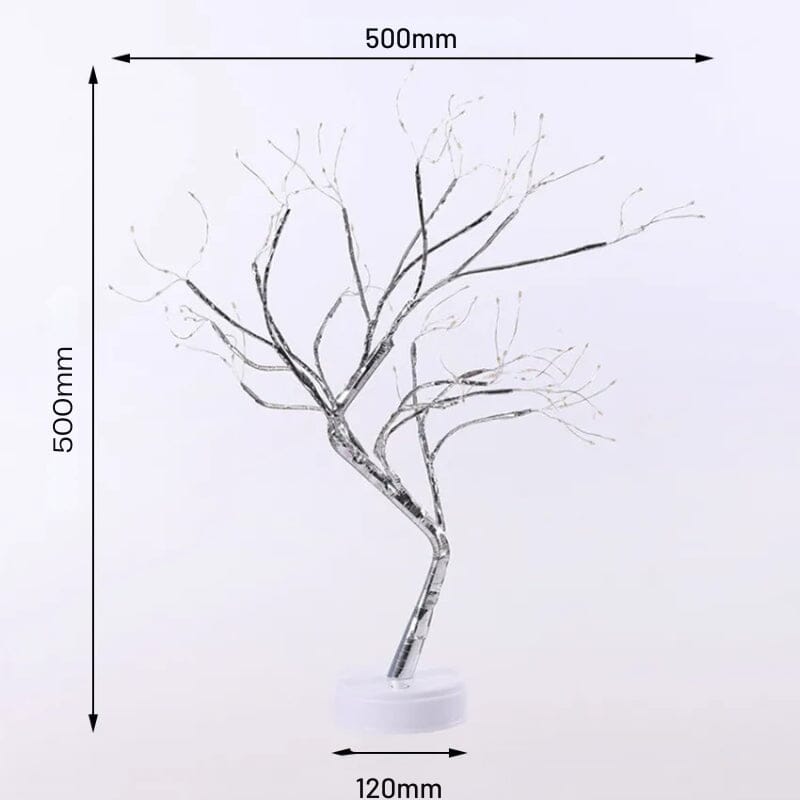 Luminária Led USB Medidas