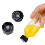 Mini Garrafa De Vidro Transparente Com Etiqueta E Marcador Mini Garrafa De Vidro Transparente Com Etiqueta E Marcador LightHousi 