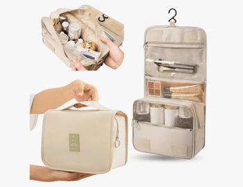 Necessaire Feminina Bolsa Organizadora de Viagem Multifuncional 5 Compartimentos Coleção Organizadores Para Viagem- Bolsa Organizadora de Viagem Multifuncional 5 Compartimentos Design & Casa 