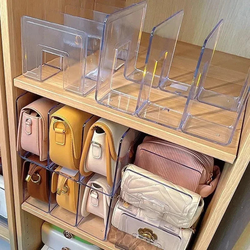 Organizador de bolsas em acrílico - Design & Casa