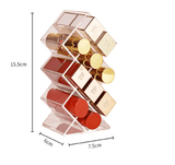 Organizador de Batons e Glosses Acrílico em Formato Colmeia Organizador de Batons e Glosses Acrílico em Formato Colmeia Design & Casa 10 Compartimentos 