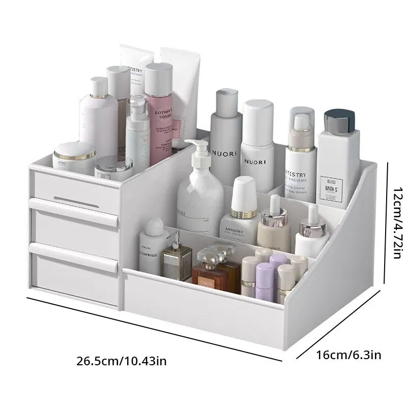 Organizador de Maquiagem 9 Compartimentos Branco Design & Casa In 9-bin China | white