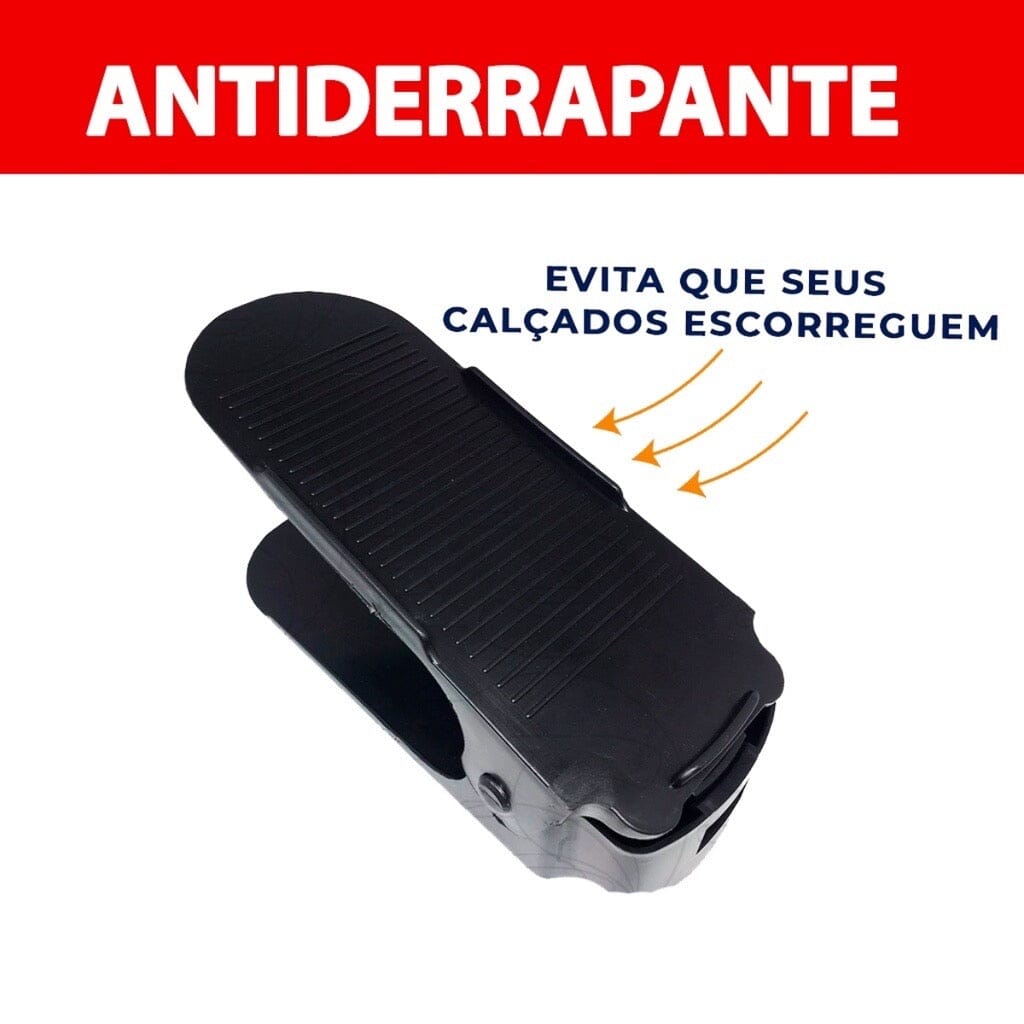 Organizador de Sapatos Antiderrapante com Regulagem de Altura Coleção Organização - Organizador de Sapatos Sapateira Versátil LightHousi 