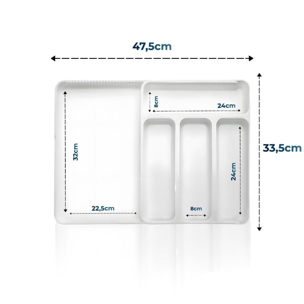 Organizador De Talheres Para Gaveta Ajustável Organizador De Talheres Para Gaveta Ajustável Design & Casa 