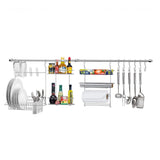 Organizador de Utensílios Com Escorredor de Louça 12 Peças Organizador de Utensílios Com Escorredor de Louça 12 Peças Design & Casa Cromado 