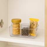 Organizador Multiuso Transparente 3,8L Organizador Multiuso Transparente 3,8L Design & Casa 