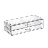 Organizador Para Maquiagem Duplo Acrílico Coleção Organizadores Para Maquiagem- Organizador Para Maquiagem Duplo Acrílico Design & Casa 